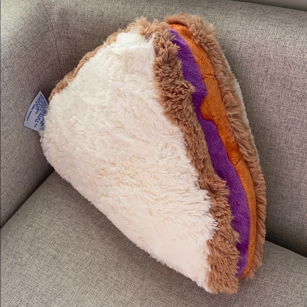 Squishable peanut butter and jelly pillow - Picture 4 of 4